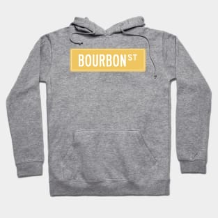 Bourbon st yellow Hoodie